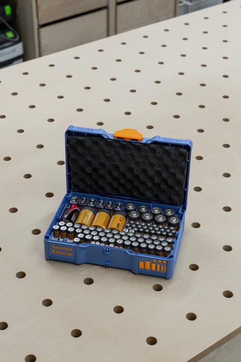 3D Printed Battery Inlay for the Systainer³ S76