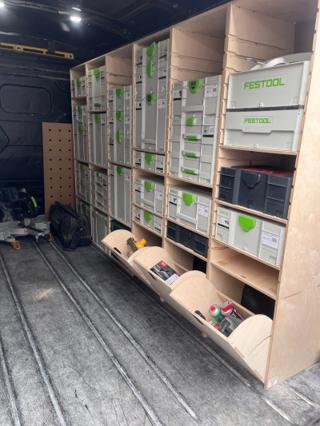 Karvd CNC — Custom Van Builds Built Around Systainer