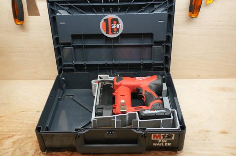 Milwaukee M12 Pin Nailer Systainer Insert by 10-Spot Tools – photo 4