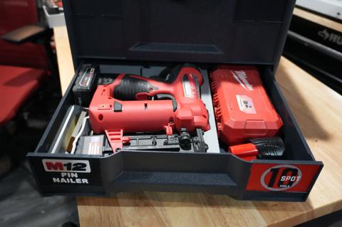 Milwaukee M12 Pin Nailer Systainer Insert by 10-Spot Tools – photo 6
