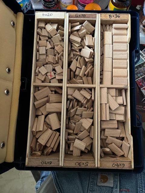 Wood Inserts for Festool Dominoes in a Systainer³ M 137 – photo 2