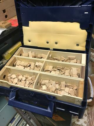 Wood Inserts for Festool Dominoes in a Systainer³ M 137 – photo 3