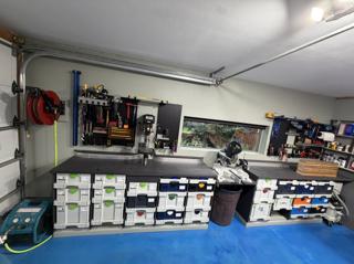 A Garage Workshop Built Around SYS-AZ Drawers
