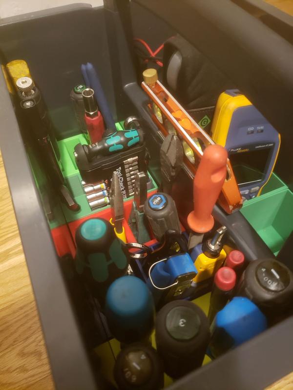 Tool-Box with 3D Printed Inserts