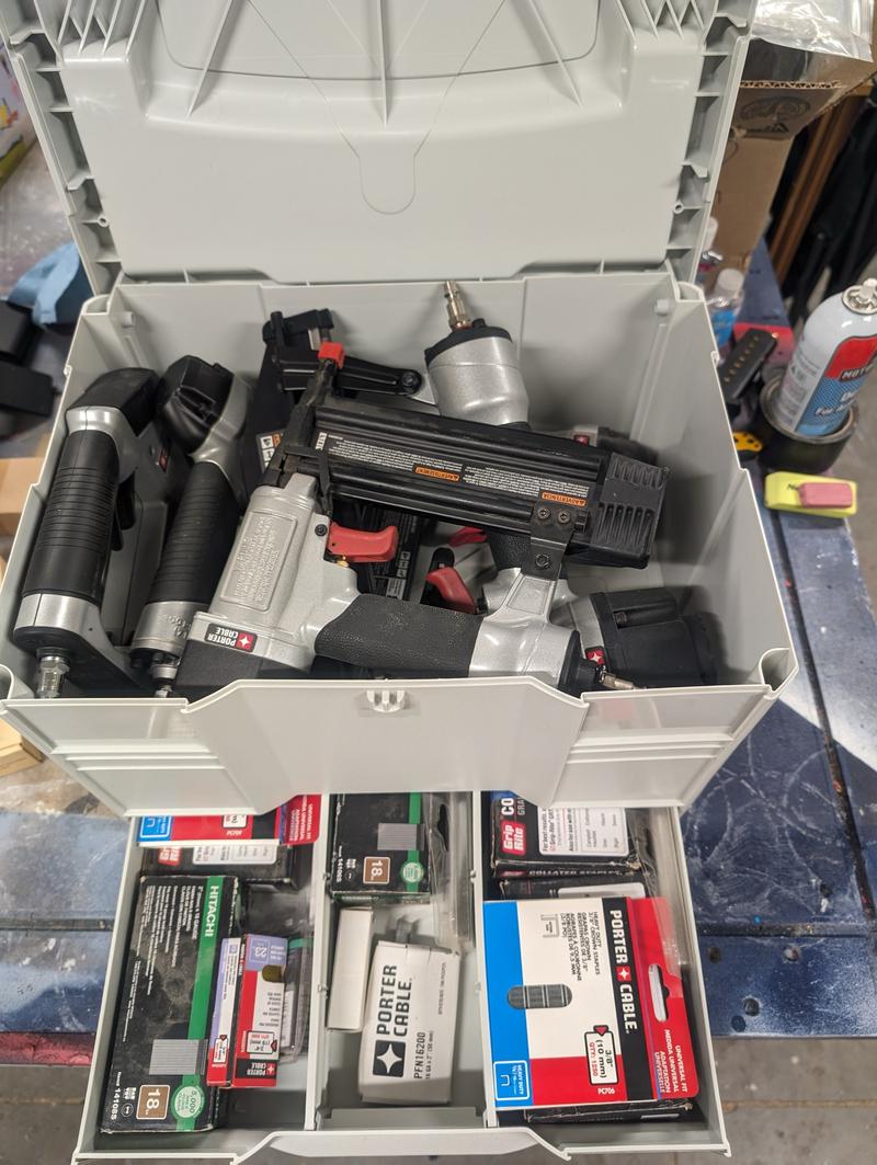 Nail Gun collection in a SYS-Combi