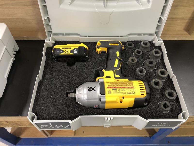 Dewalt Impact Wrench in a Sysatiner