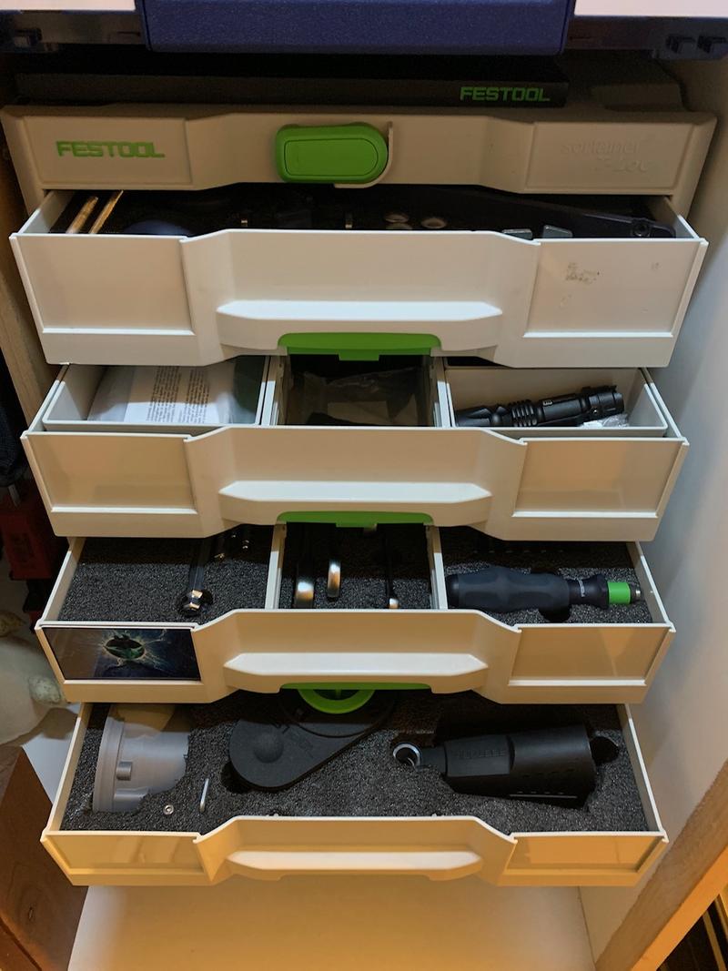 4 Drawer SYS-Sort fitout