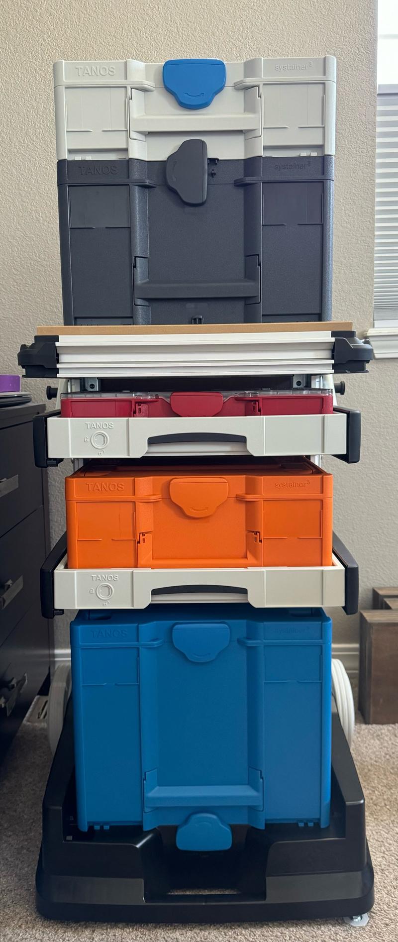 Color Coordinated Systainer Stack