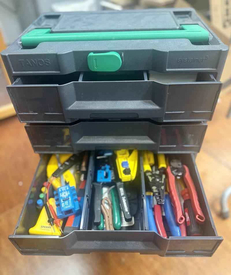 DIY Electrical Sortainer/3