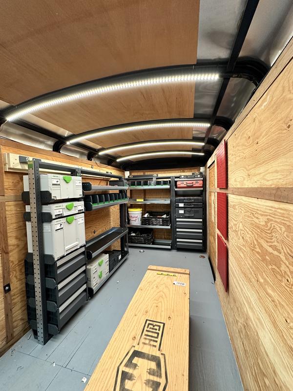 Trailer with Bott Racking